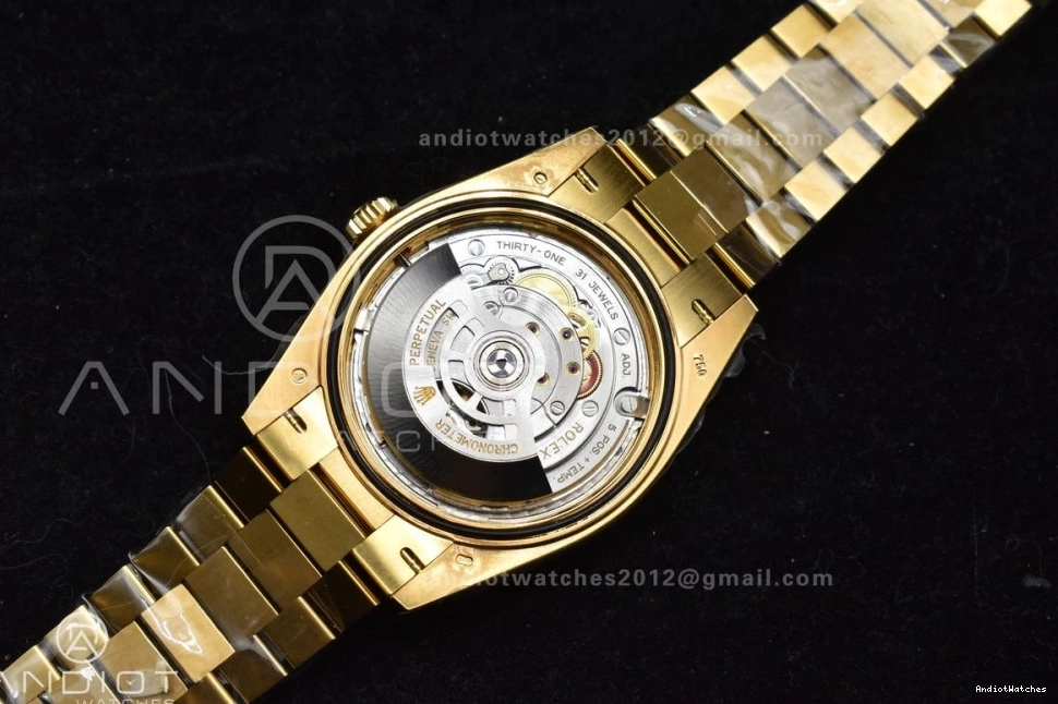 654 ARF President Day Bracelet VR3255 On 1:1 Dial 228238 (Gain Weight) Edition 40 Date Best Crystal Sustainable YG Gold 1106